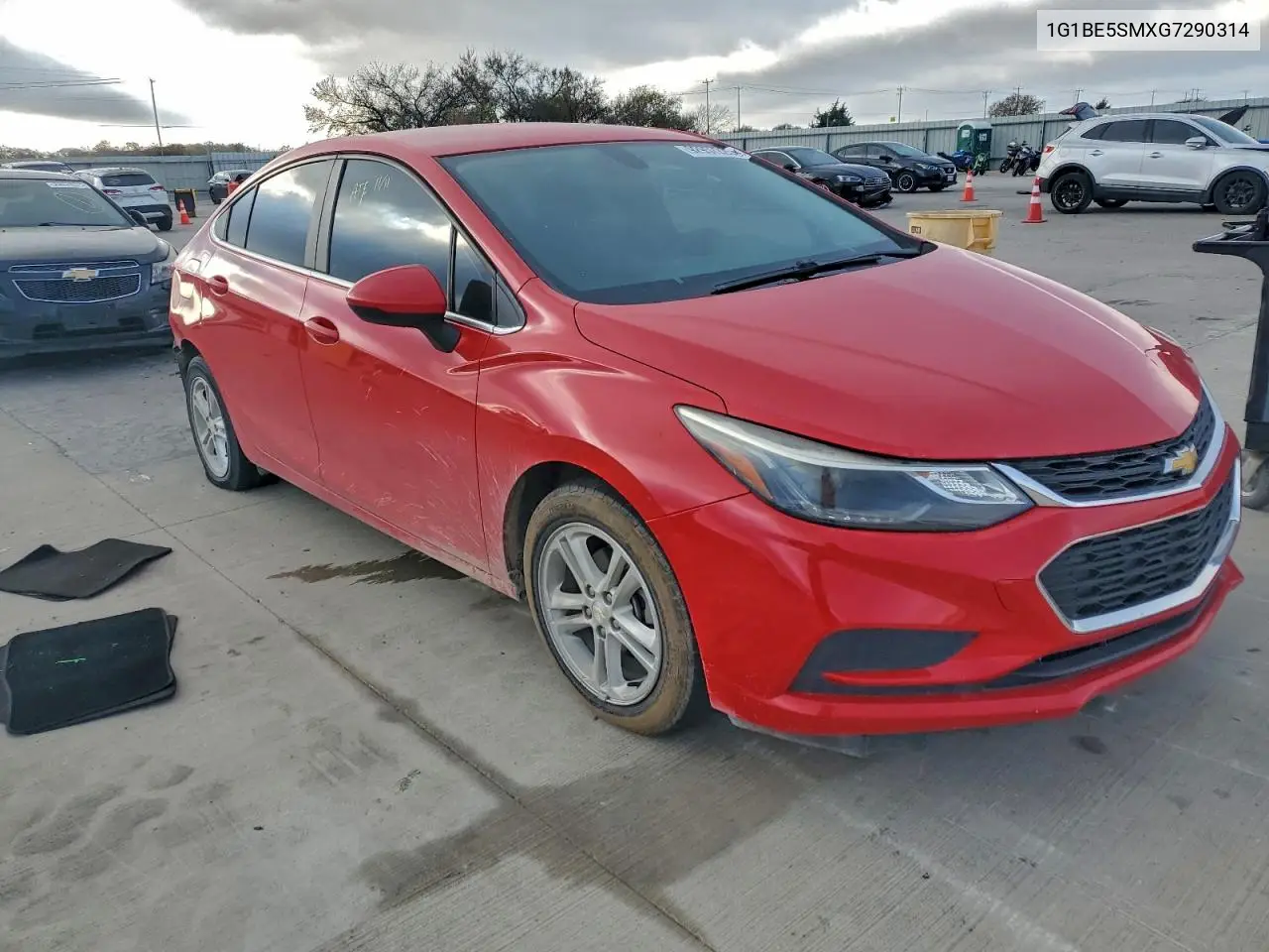 1G1BE5SMXG7290314 2016 Chevrolet Cruze Lt