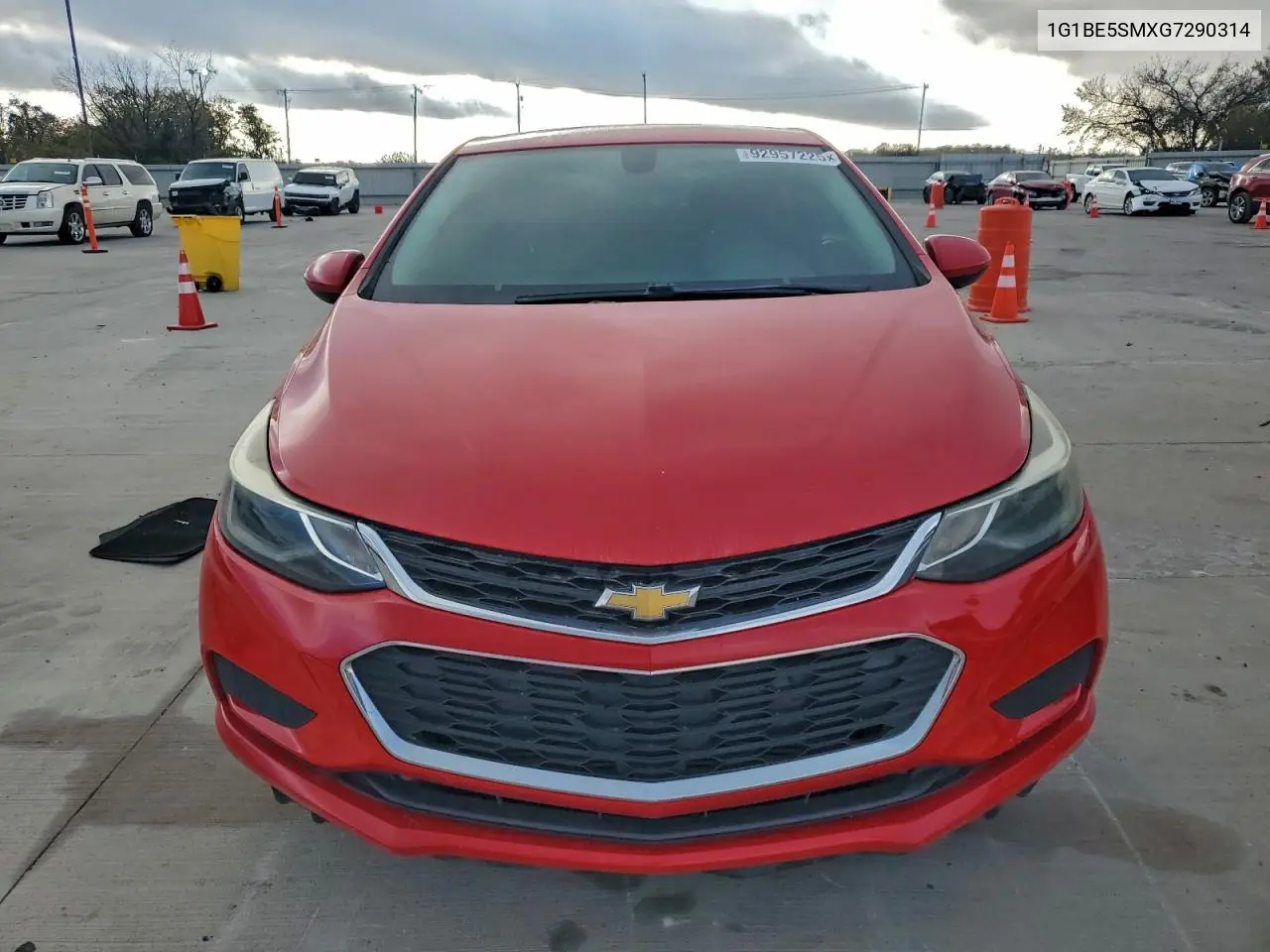 1G1BE5SMXG7290314 2016 Chevrolet Cruze Lt