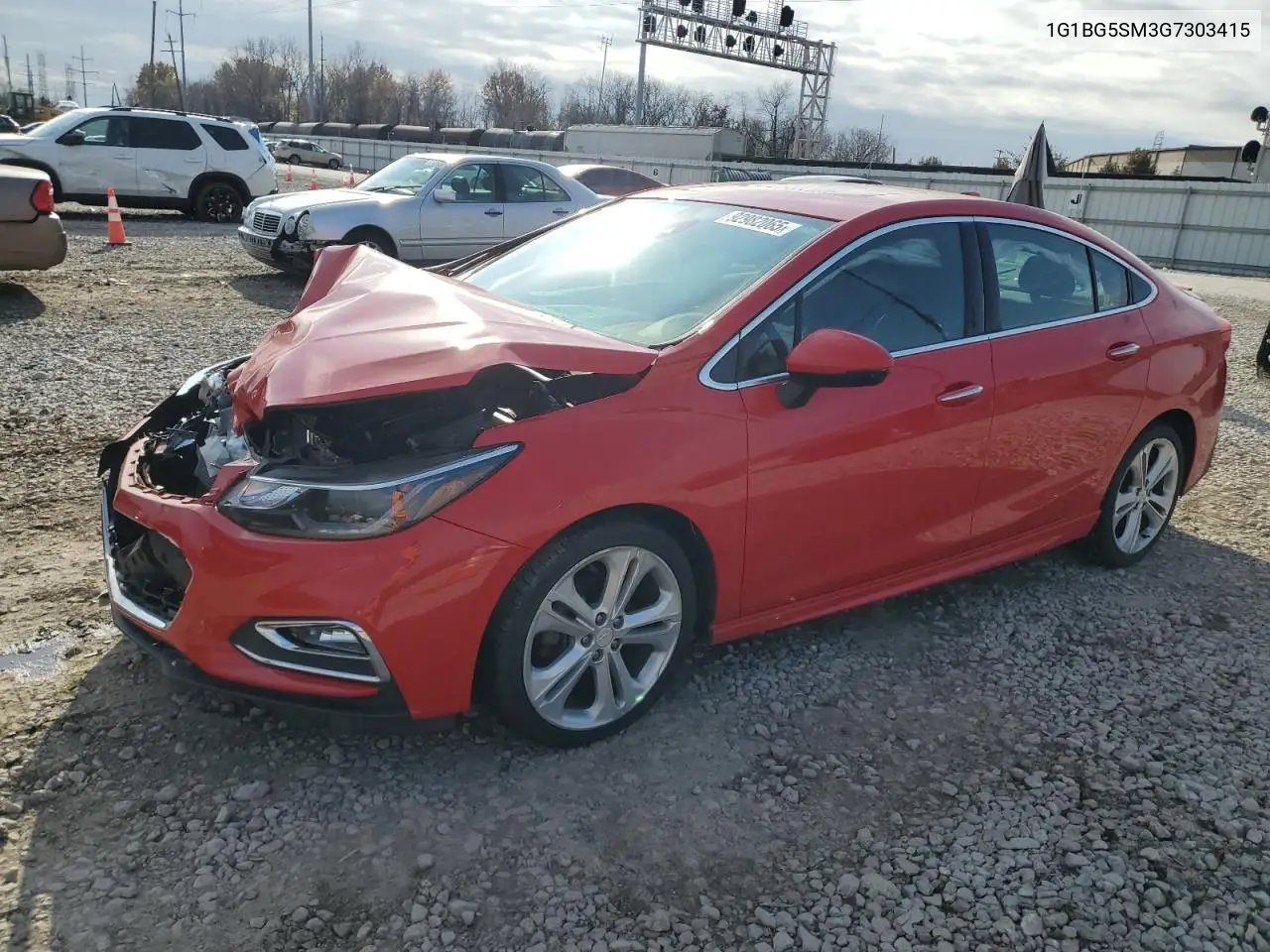 1G1BG5SM3G7303415 2016 Chevrolet Cruze Premier
