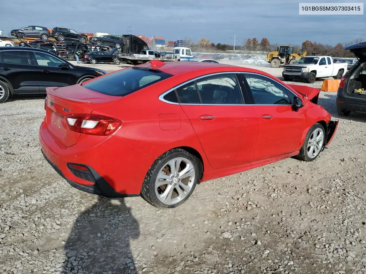 1G1BG5SM3G7303415 2016 Chevrolet Cruze Premier