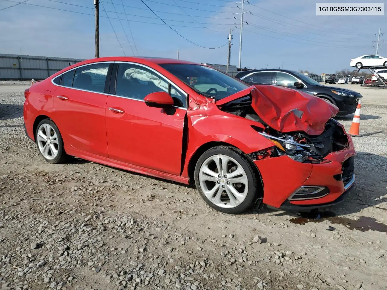 1G1BG5SM3G7303415 2016 Chevrolet Cruze Premier