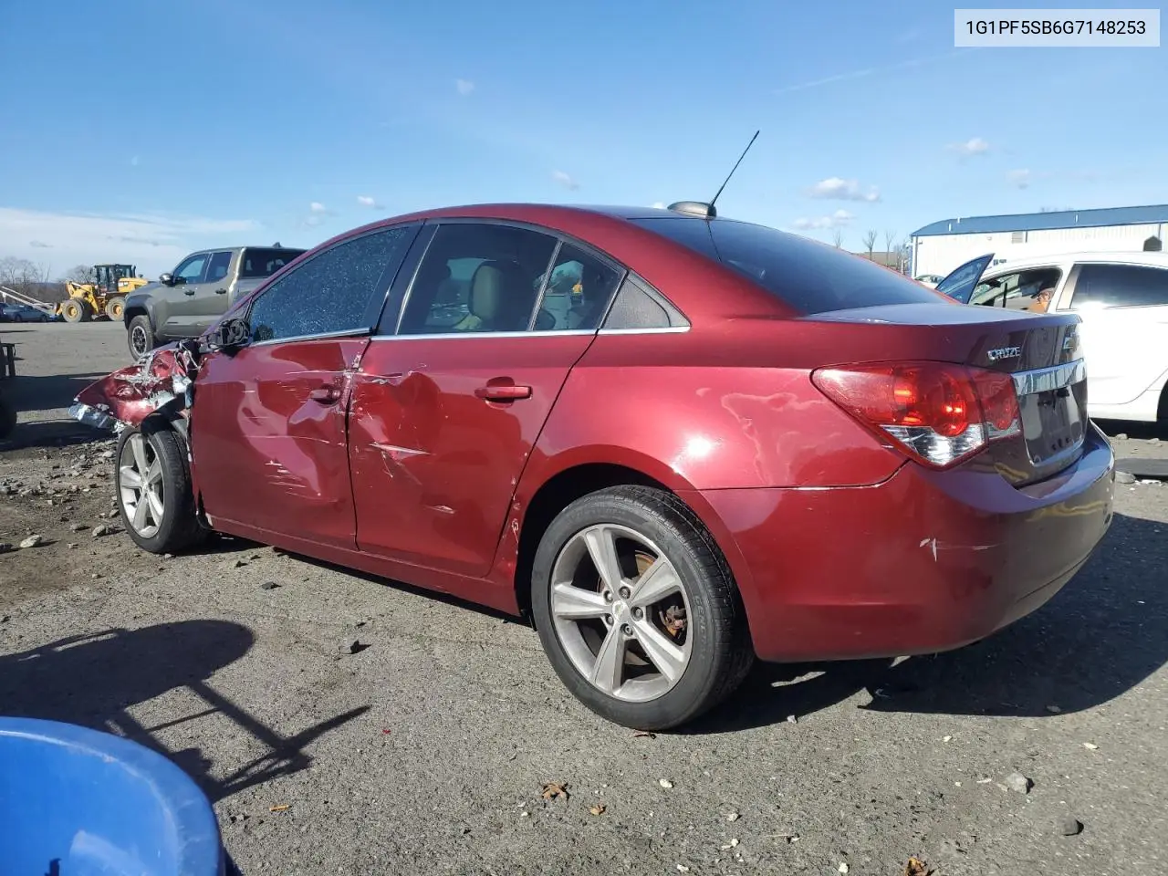 1G1PF5SB6G7148253 2016 Chevrolet Cruze Limited Lt
