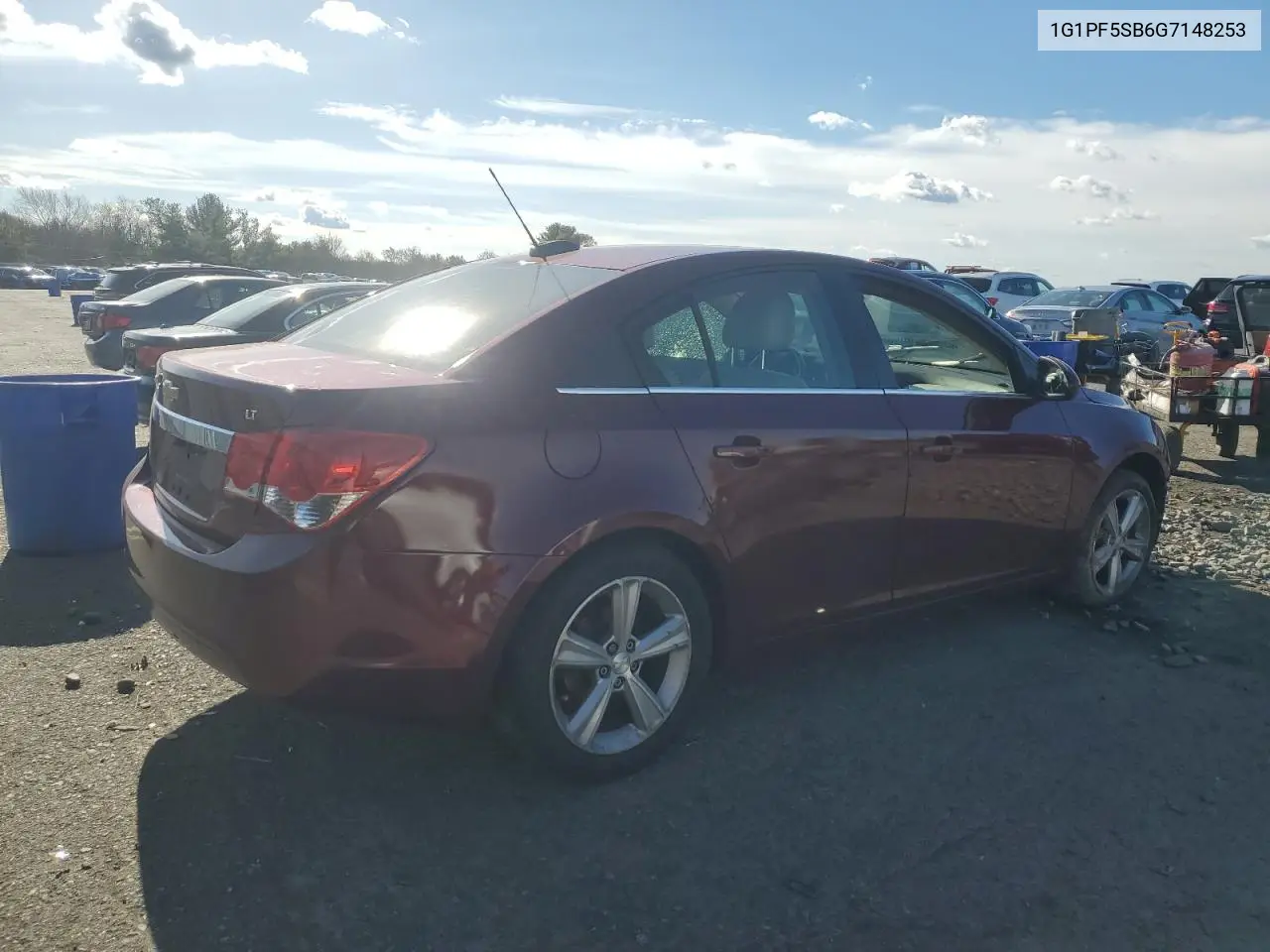 1G1PF5SB6G7148253 2016 Chevrolet Cruze Limited Lt