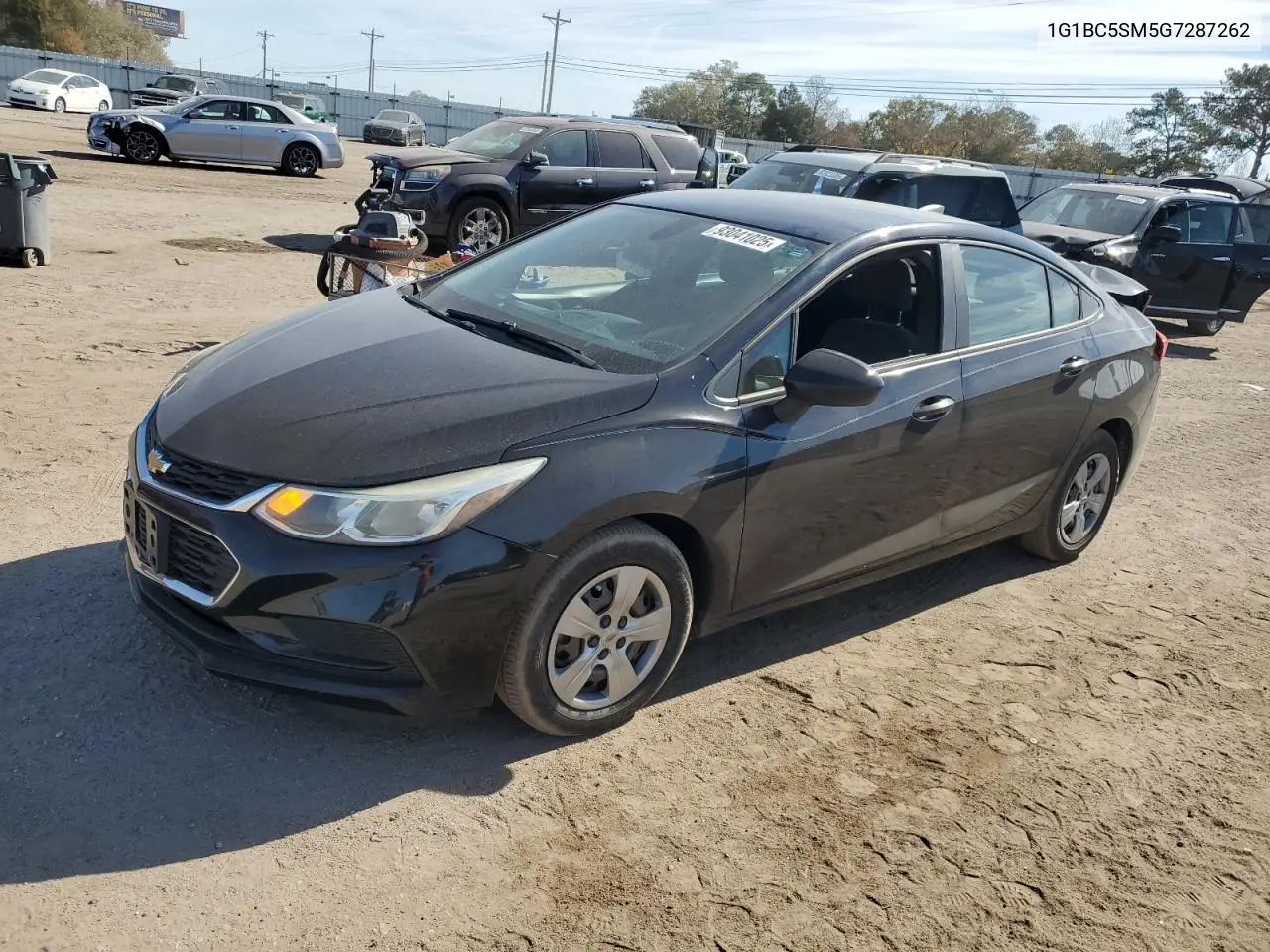 1G1BC5SM5G7287262 2016 Chevrolet Cruze Ls