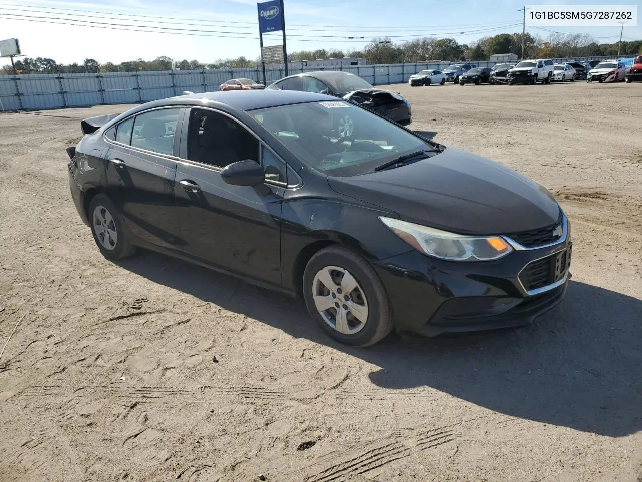 1G1BC5SM5G7287262 2016 Chevrolet Cruze Ls