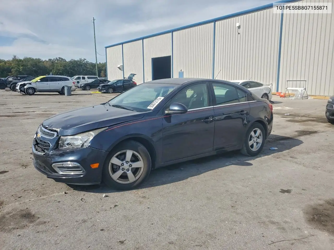 1G1PE5SB8G7155871 2016 Chevrolet Cruze Limited Lt
