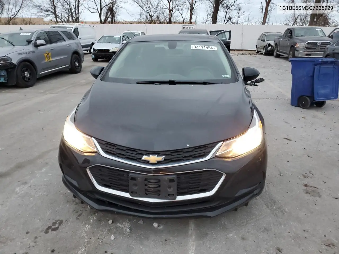 1G1BE5SM3G7235929 2016 Chevrolet Cruze Lt