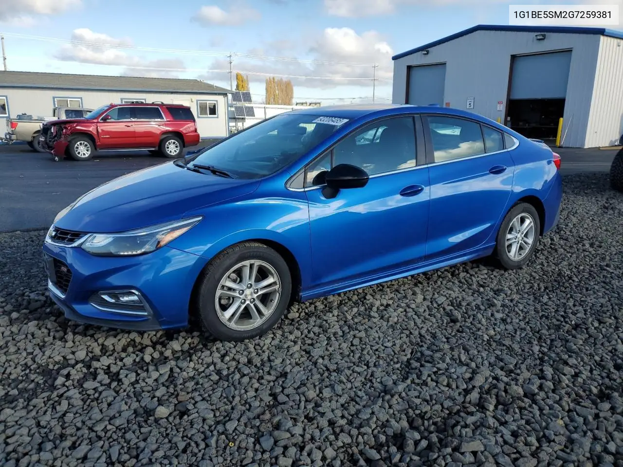 1G1BE5SM2G7259381 2016 Chevrolet Cruze Lt