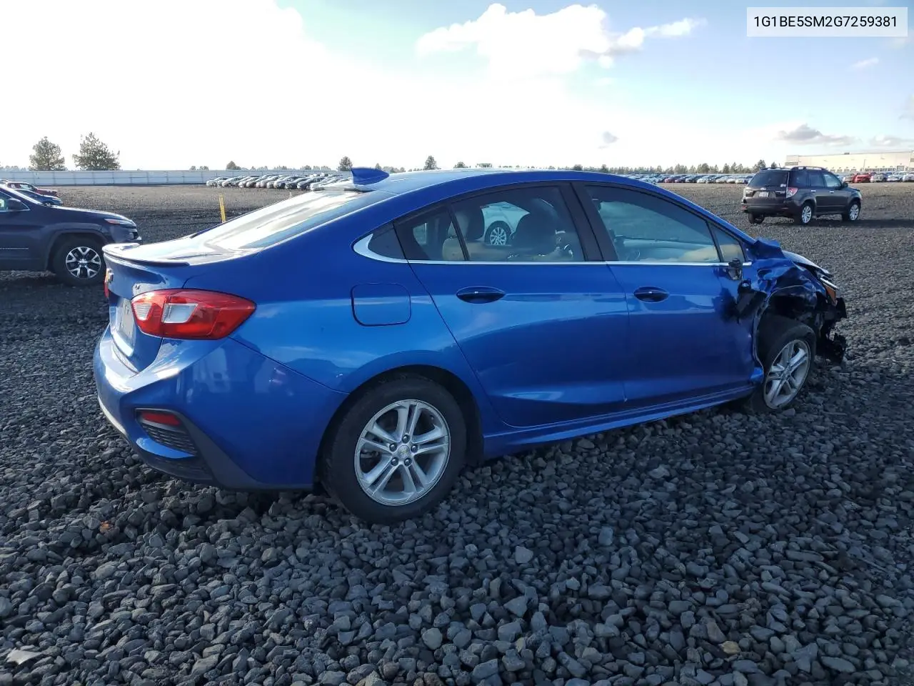 1G1BE5SM2G7259381 2016 Chevrolet Cruze Lt