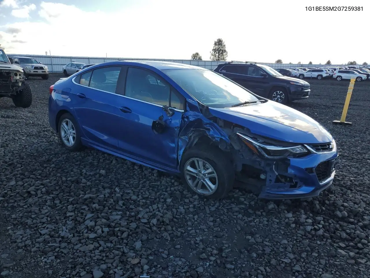 1G1BE5SM2G7259381 2016 Chevrolet Cruze Lt