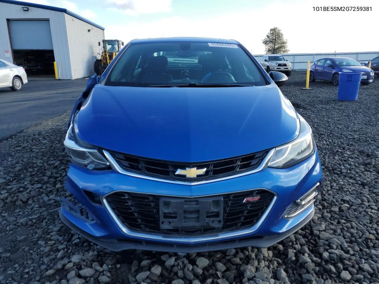 1G1BE5SM2G7259381 2016 Chevrolet Cruze Lt
