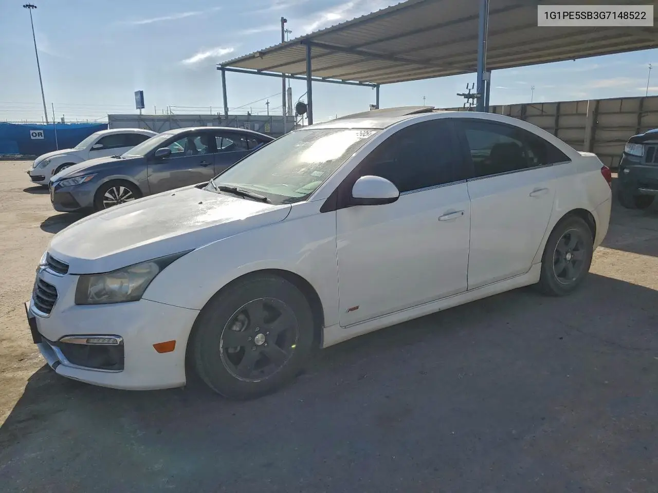 1G1PE5SB3G7148522 2016 Chevrolet Cruze Limited Lt
