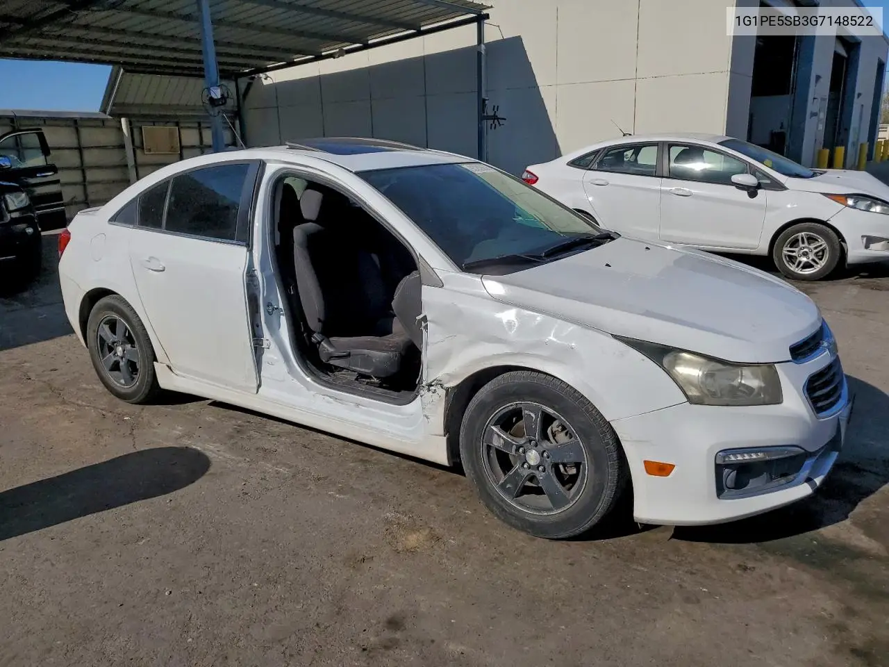 1G1PE5SB3G7148522 2016 Chevrolet Cruze Limited Lt