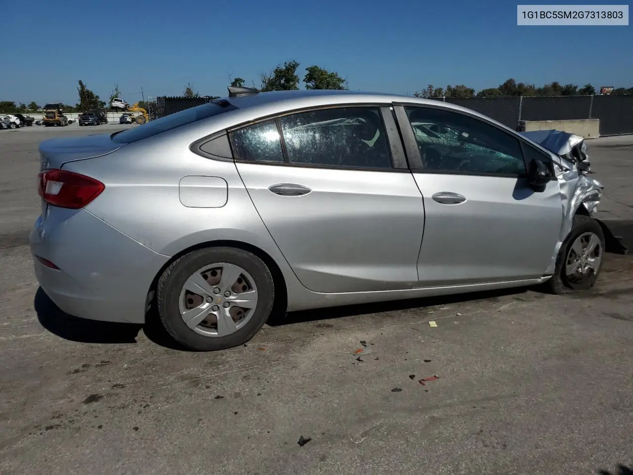 1G1BC5SM2G7313803 2016 Chevrolet Cruze Ls