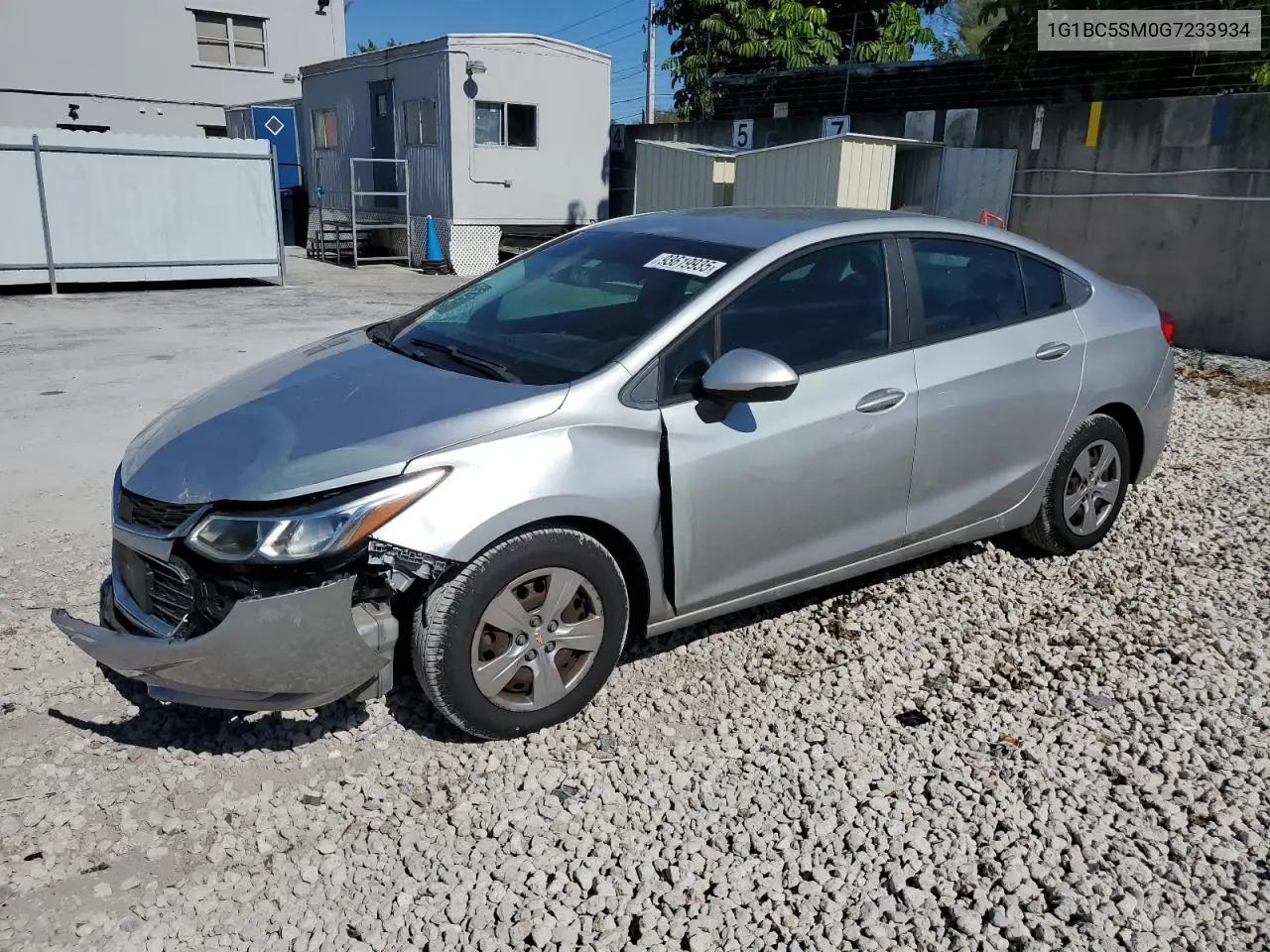 1G1BC5SM0G7233934 2016 Chevrolet Cruze Ls