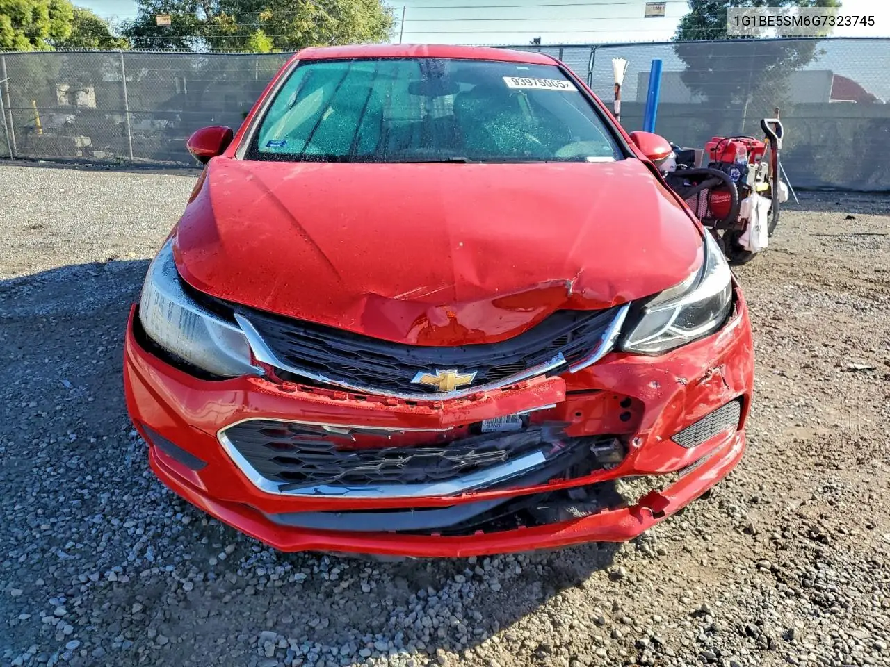 1G1BE5SM6G7323745 2016 Chevrolet Cruze Lt