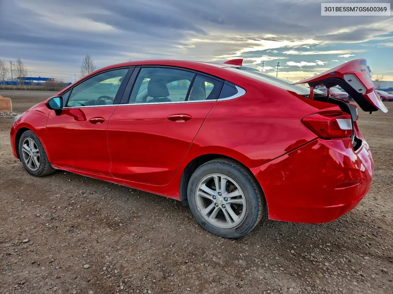 3G1BE5SM7GS600369 2016 Chevrolet Cruze Lt