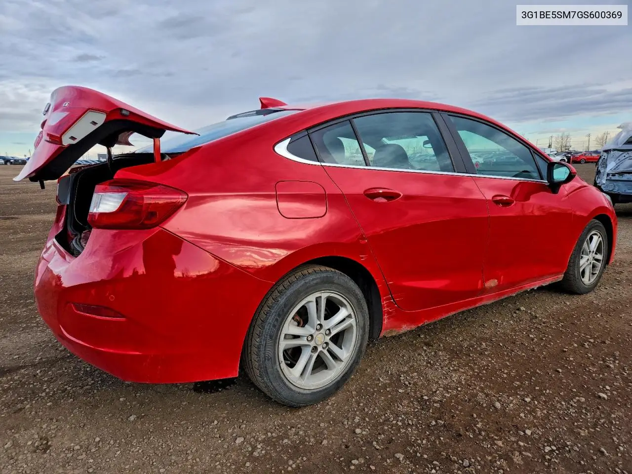 3G1BE5SM7GS600369 2016 Chevrolet Cruze Lt