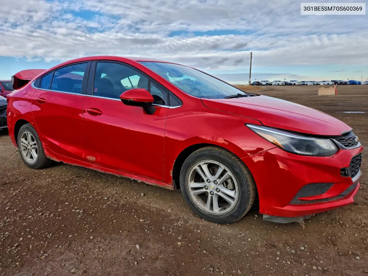3G1BE5SM7GS600369 2016 Chevrolet Cruze Lt