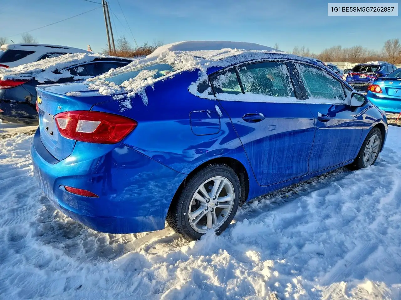 1G1BE5SM5G7262887 2016 Chevrolet Cruze Lt