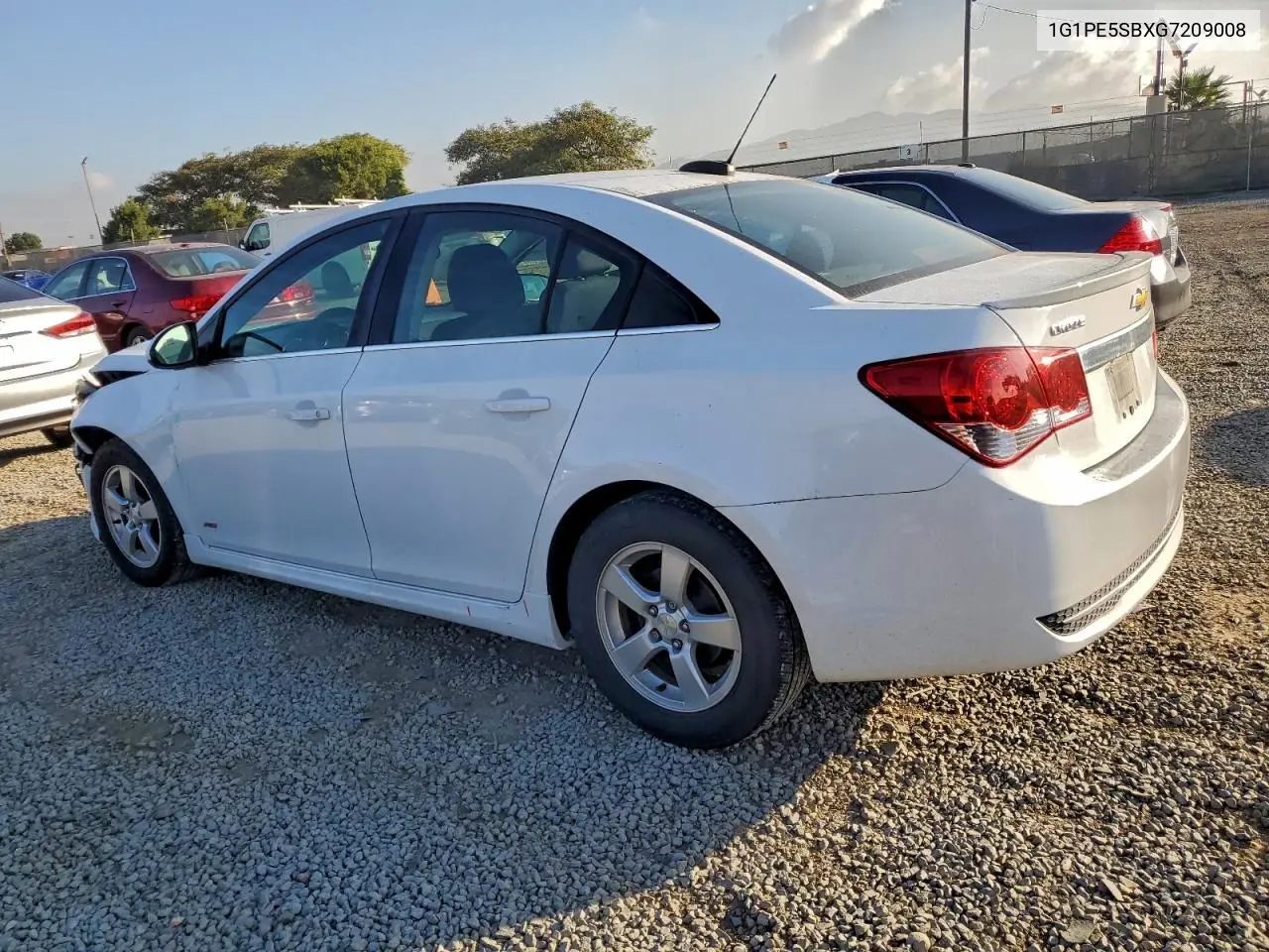 1G1PE5SBXG7209008 2016 Chevrolet Cruze Limited Lt