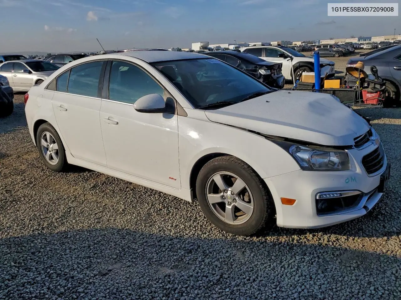 1G1PE5SBXG7209008 2016 Chevrolet Cruze Limited Lt