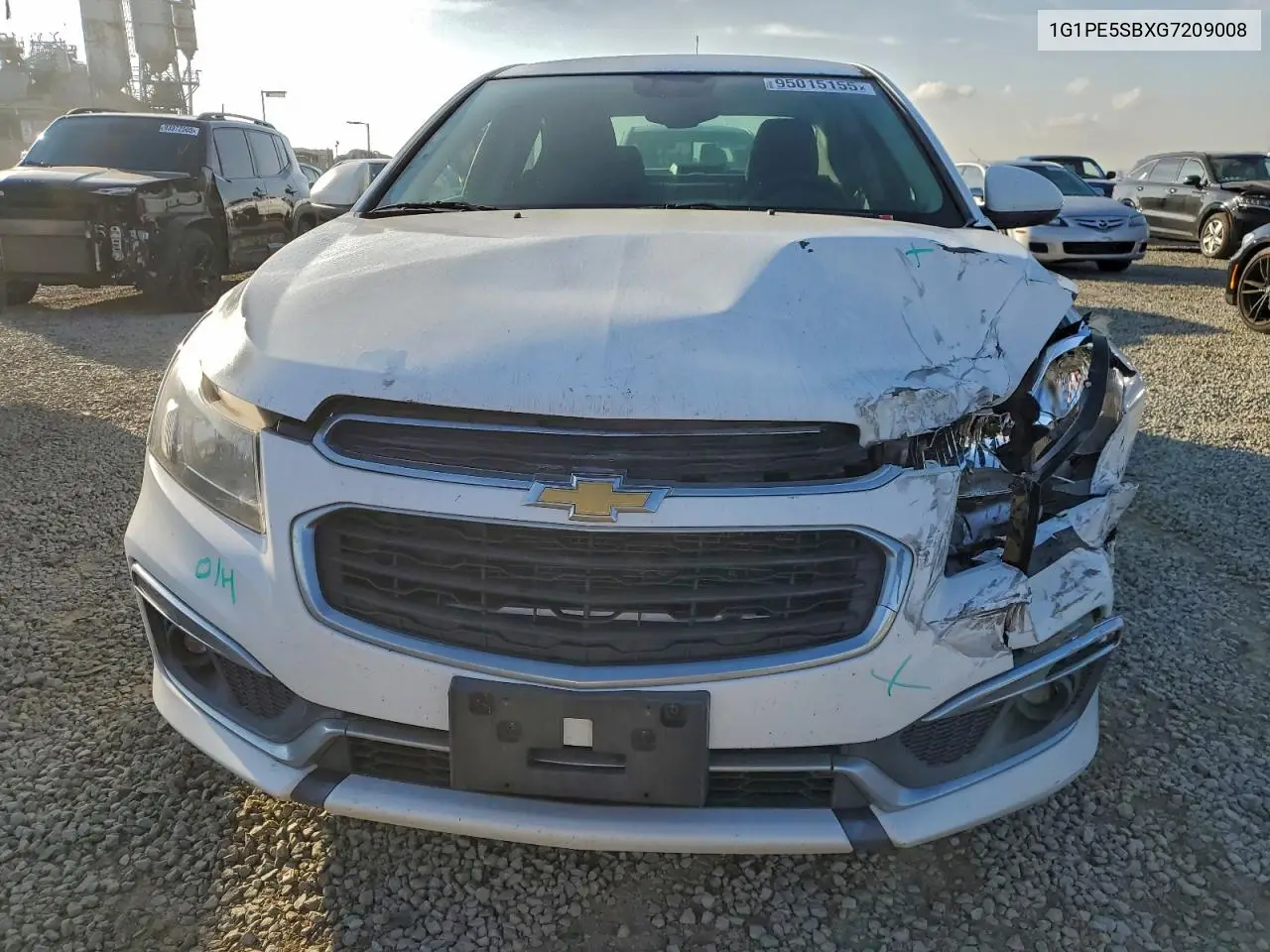 1G1PE5SBXG7209008 2016 Chevrolet Cruze Limited Lt