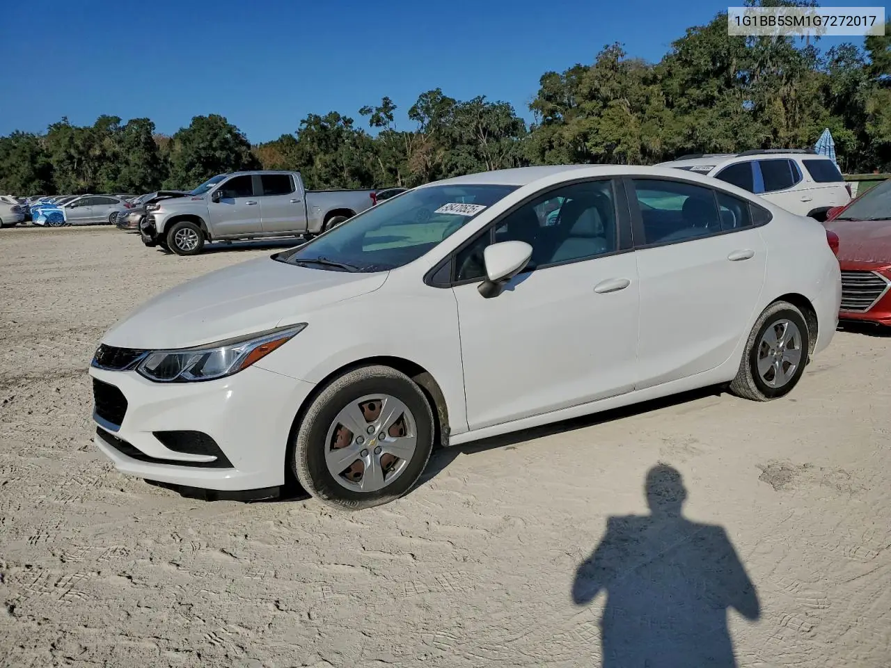 1G1BB5SM1G7272017 2016 Chevrolet Cruze Ls