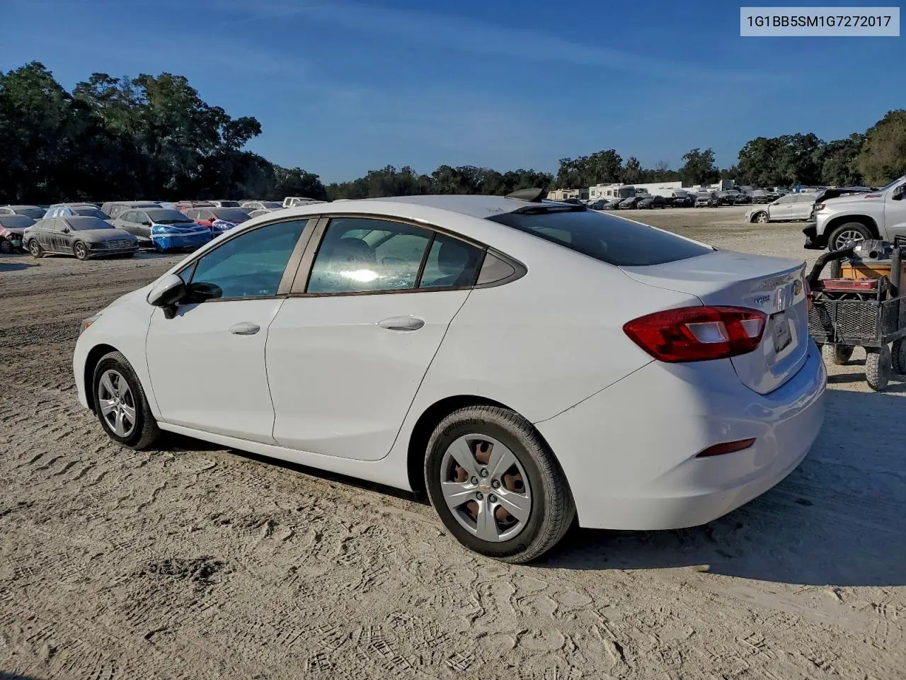 1G1BB5SM1G7272017 2016 Chevrolet Cruze Ls