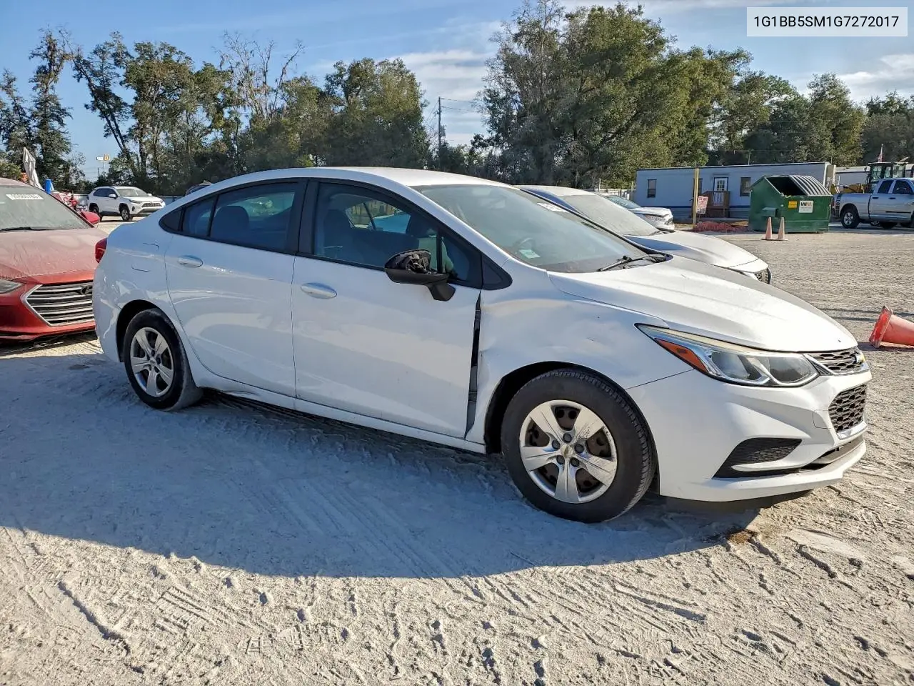 1G1BB5SM1G7272017 2016 Chevrolet Cruze Ls