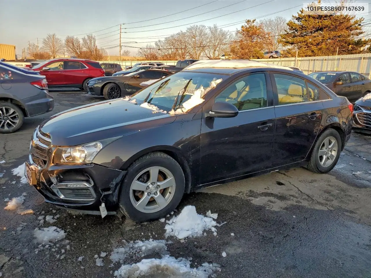 1G1PE5SB9G7167639 2016 Chevrolet Cruze Limited Lt