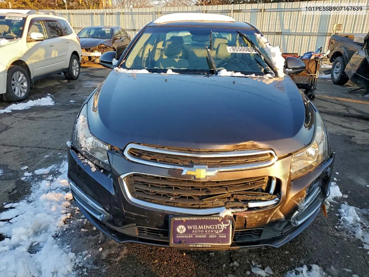 1G1PE5SB9G7167639 2016 Chevrolet Cruze Limited Lt