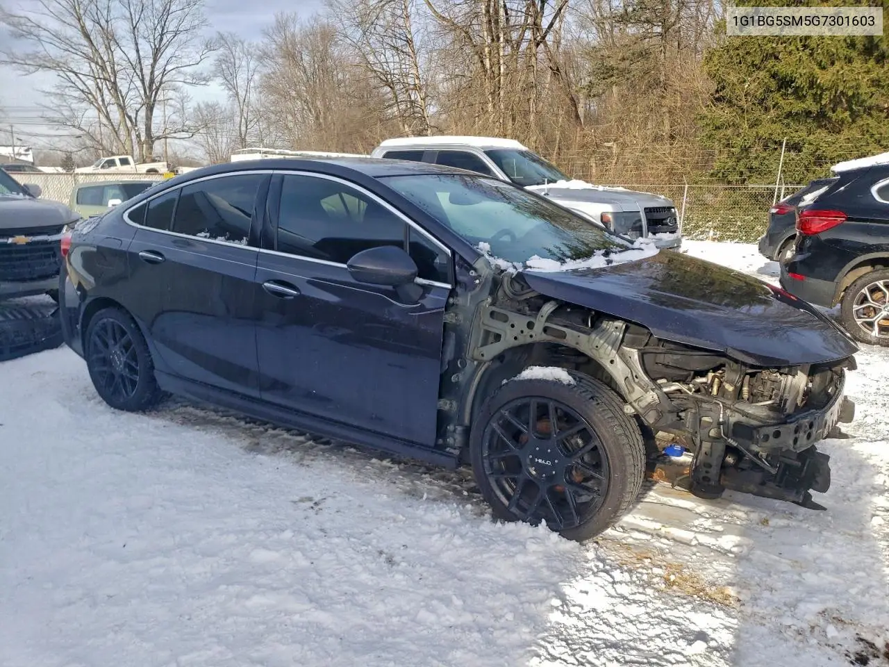1G1BG5SM5G7301603 2016 Chevrolet Cruze Premier