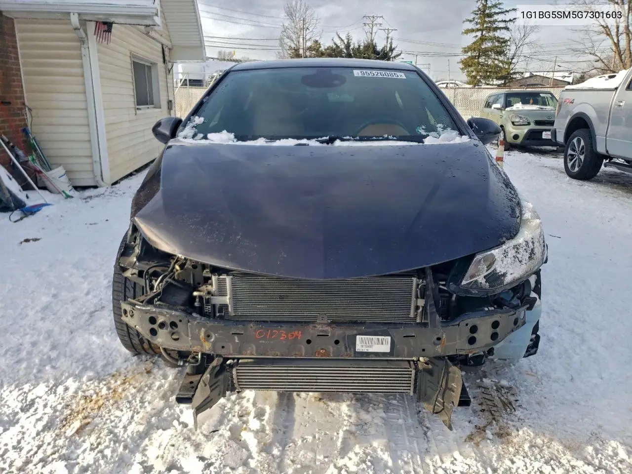 1G1BG5SM5G7301603 2016 Chevrolet Cruze Premier