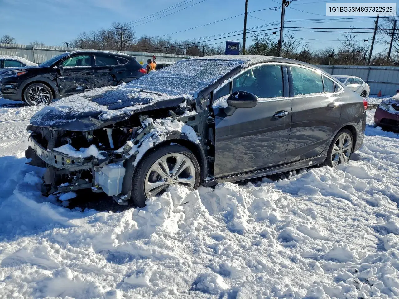 1G1BG5SM8G7322929 2016 Chevrolet Cruze Premier