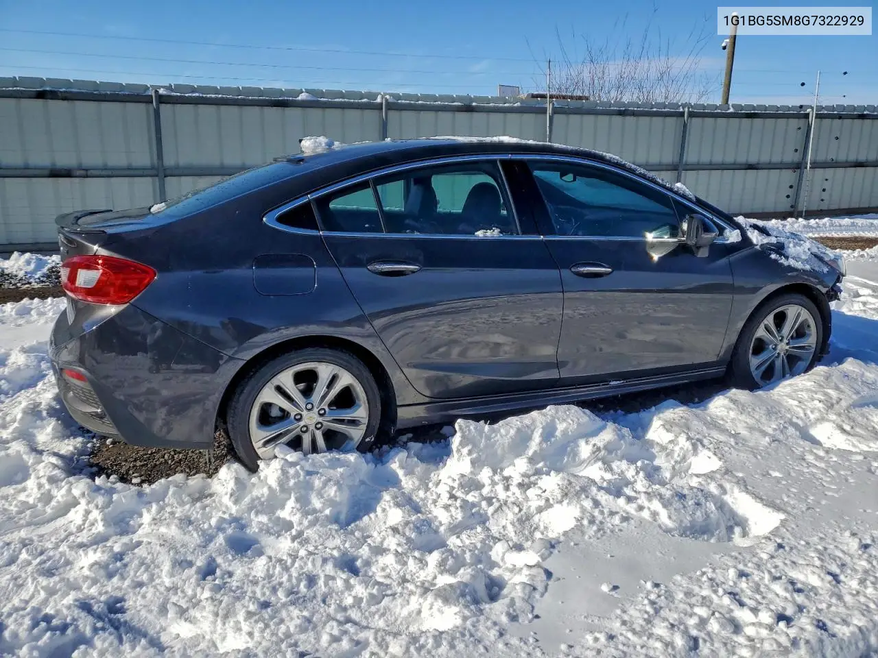 1G1BG5SM8G7322929 2016 Chevrolet Cruze Premier