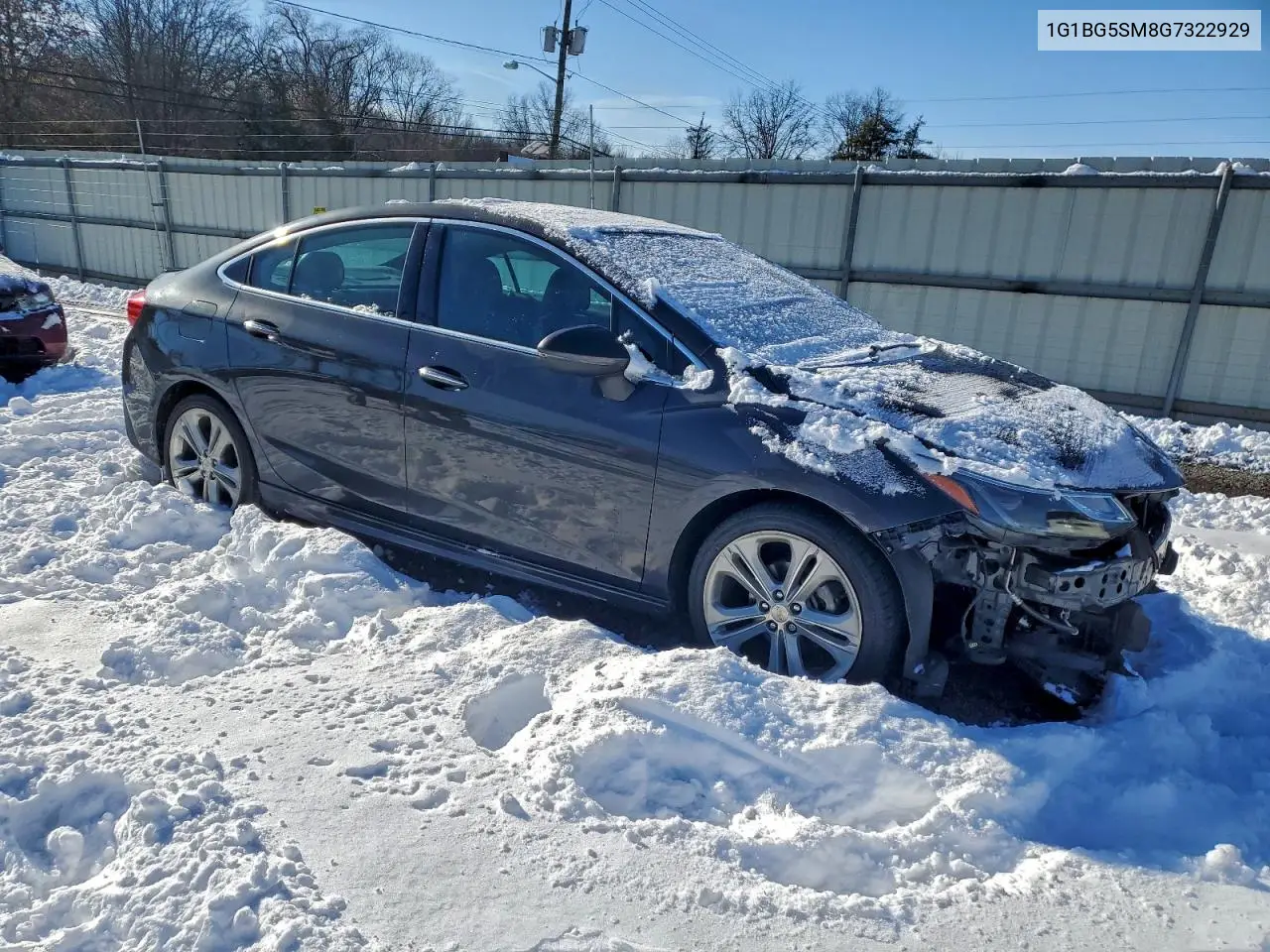 1G1BG5SM8G7322929 2016 Chevrolet Cruze Premier