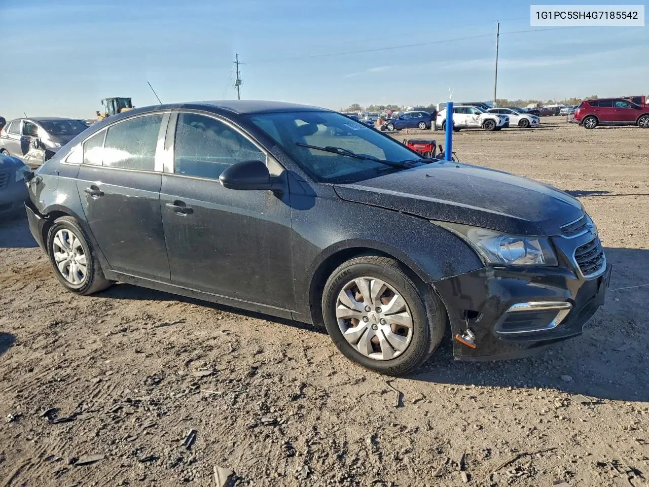 1G1PC5SH4G7185542 2016 Chevrolet Cruze Limited Ls
