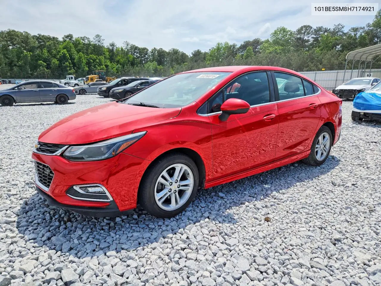 1G1BE5SM8H7174921 2017 Chevrolet Cruze Lt