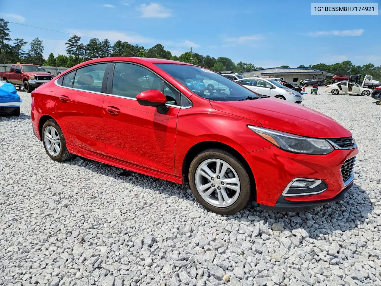 1G1BE5SM8H7174921 2017 Chevrolet Cruze Lt