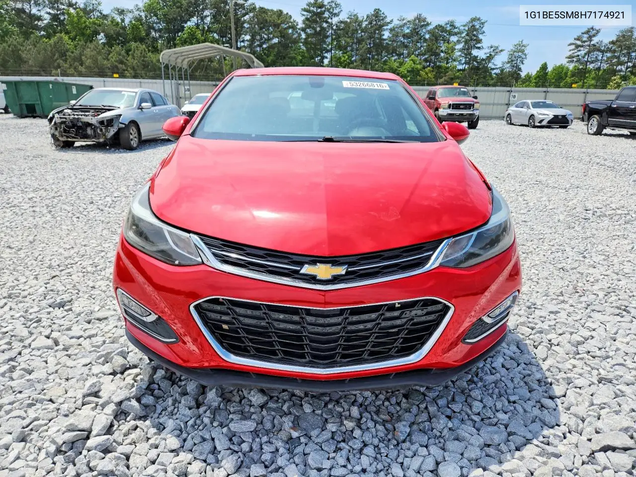 1G1BE5SM8H7174921 2017 Chevrolet Cruze Lt