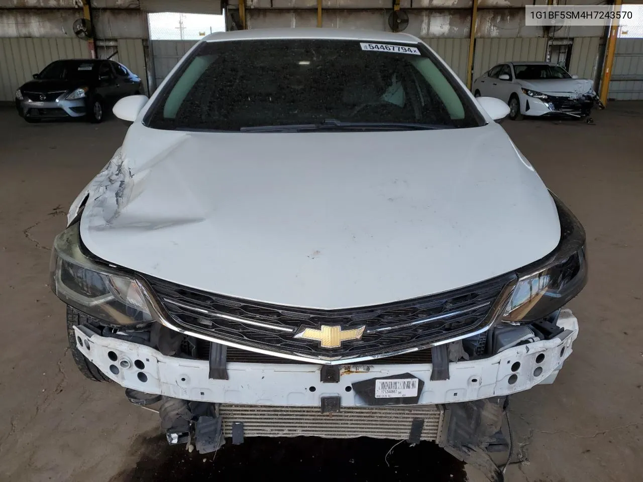 1G1BF5SM4H7243570 2017 Chevrolet Cruze Premier