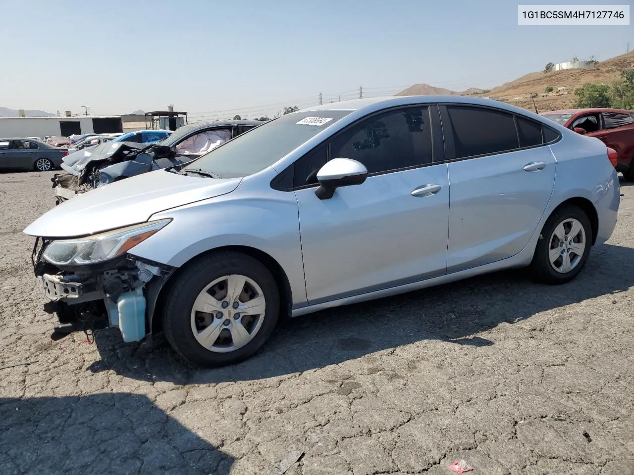 2017 Chevrolet Cruze Ls VIN: 1G1BC5SM4H7127746 Lot: 62308564