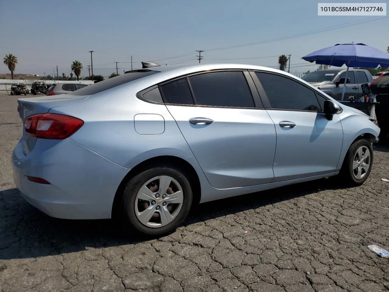 2017 Chevrolet Cruze Ls VIN: 1G1BC5SM4H7127746 Lot: 62308564