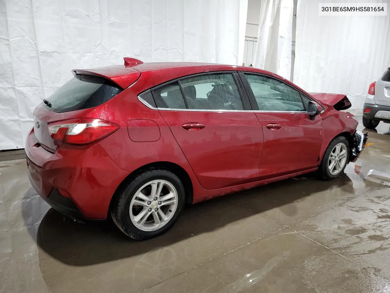 2017 Chevrolet Cruze Lt VIN: 3G1BE6SM9HS581654 Lot: 63290684