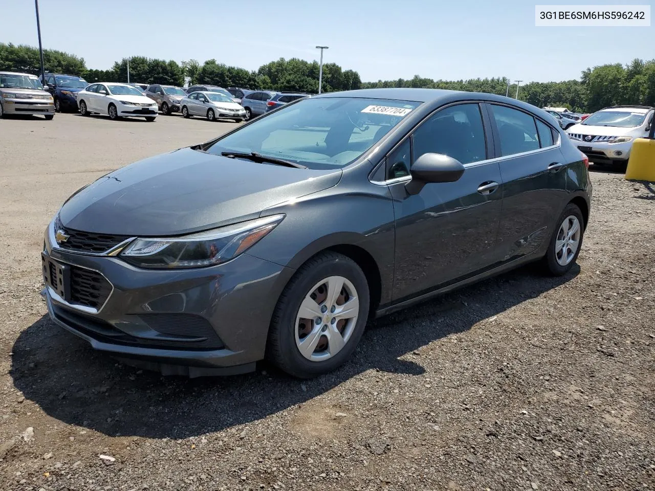 2017 Chevrolet Cruze Lt VIN: 3G1BE6SM6HS596242 Lot: 63387704