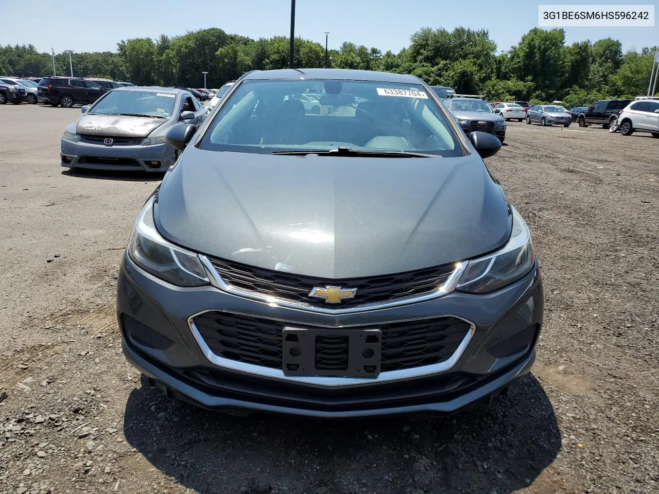 3G1BE6SM6HS596242 2017 Chevrolet Cruze Lt