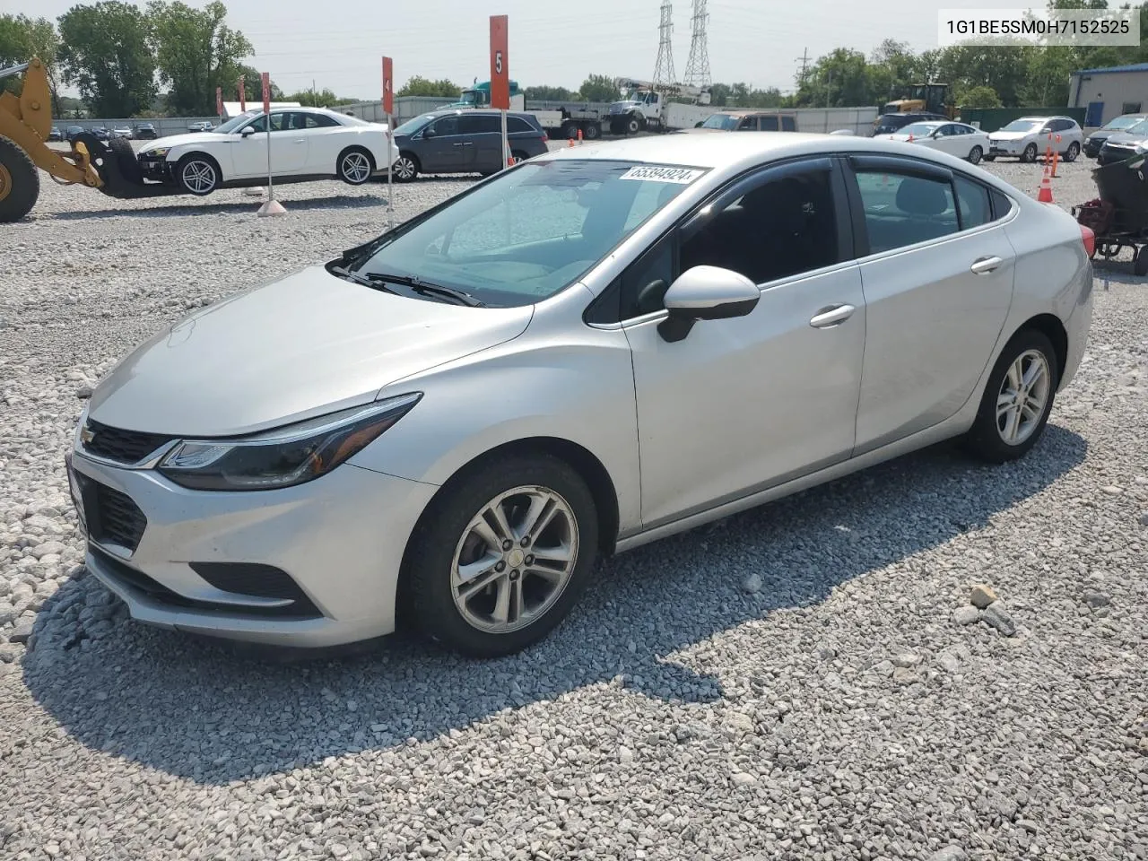 2017 Chevrolet Cruze Lt VIN: 1G1BE5SM0H7152525 Lot: 65394924