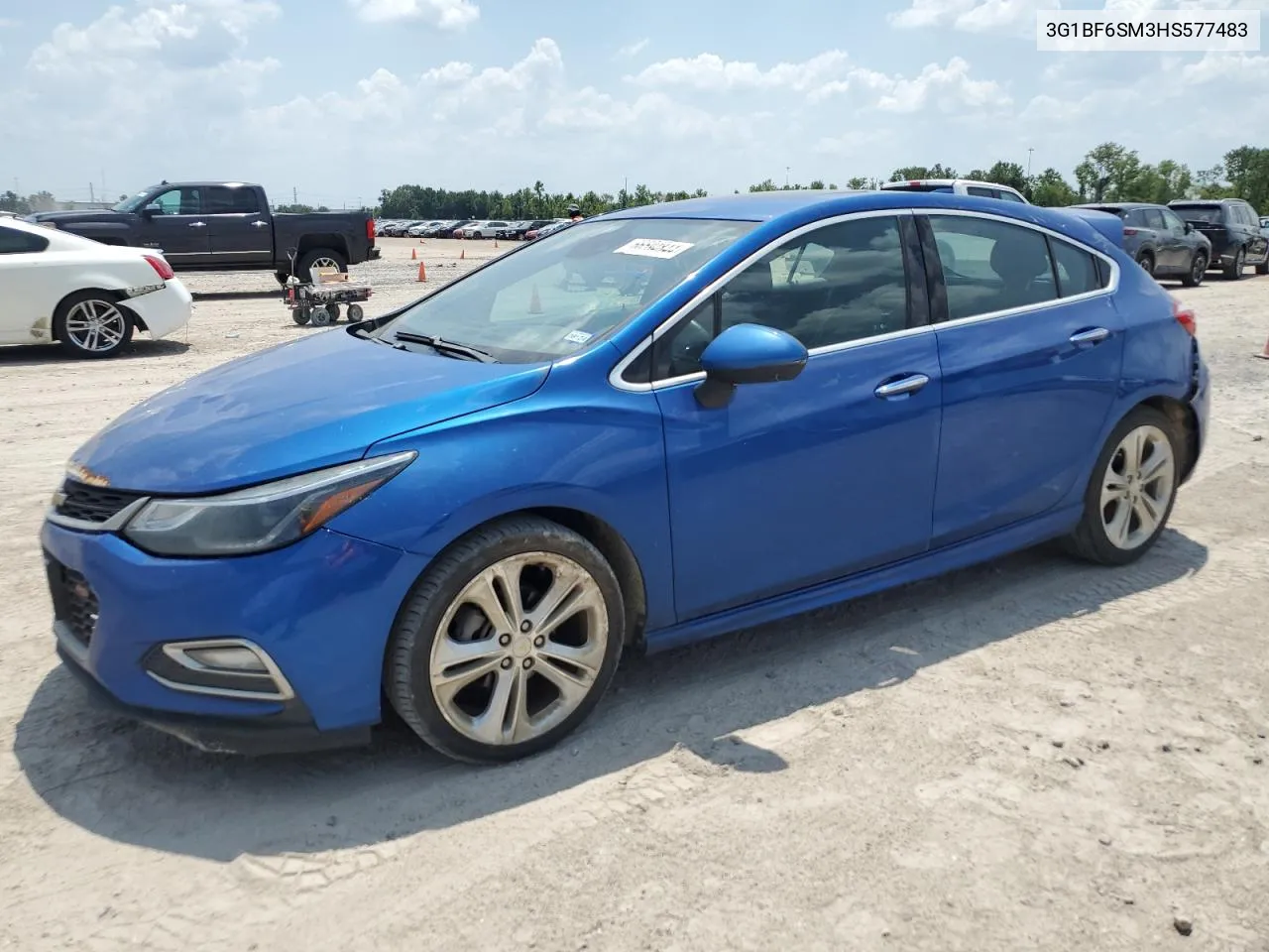 2017 Chevrolet Cruze Premier VIN: 3G1BF6SM3HS577483 Lot: 66594844