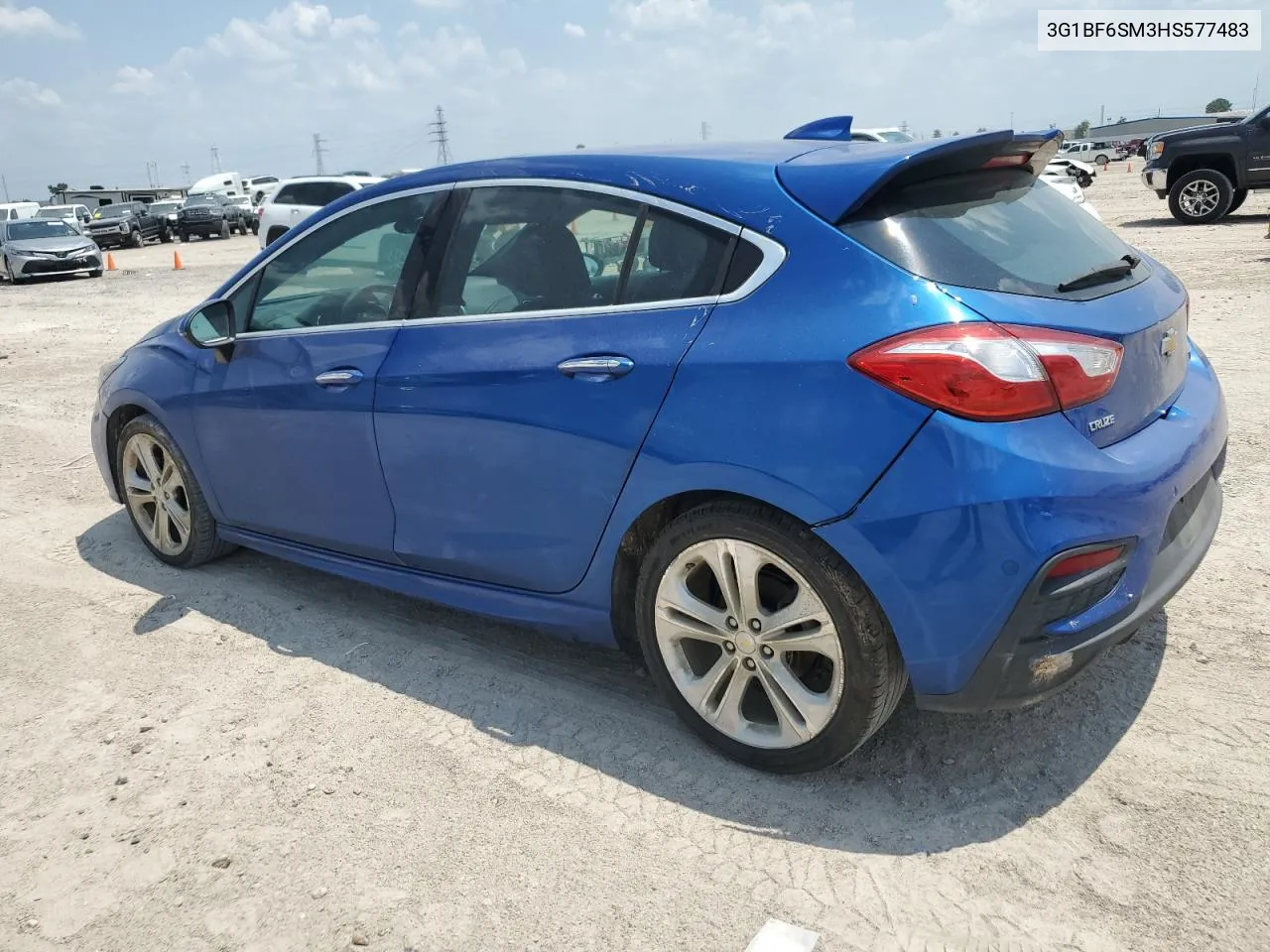 2017 Chevrolet Cruze Premier VIN: 3G1BF6SM3HS577483 Lot: 66594844